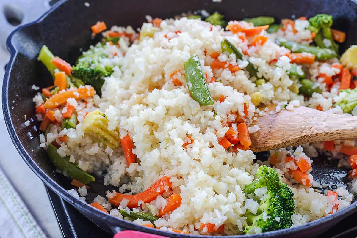 Cauliflower Rice Stir-Fry