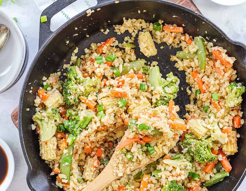 Cauliflower Rice Stir-Fry