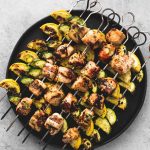 Zesty Herb Chicken and Veggie Skewers